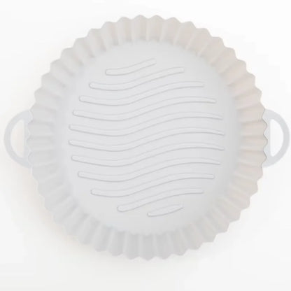 Reusable Silicone Air Fryer Liners Food Safe Non-Stick Pot for Air Fryer Basket Accessories