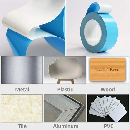 Double-Sided Thermal Conductive Tape 5m/10m – Blue Heat Transfer Adhesive for CPU, GPU & Heatsink Cooling (8–30mm Width)