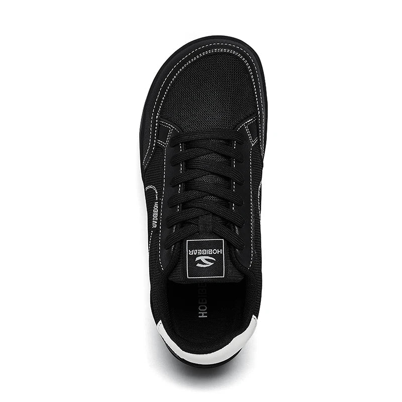 HOBIBEAR Barefoot Minimalist Shoes – Wide Toe Lace-Up Zero Drop Lightweight Sneakers for Men & Women