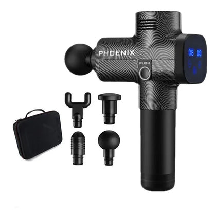 Phoenix A2 Deep Tissue Massage Gun — Muscle Relaxation & Pain Relief Therapy for Back, Legs & Feet