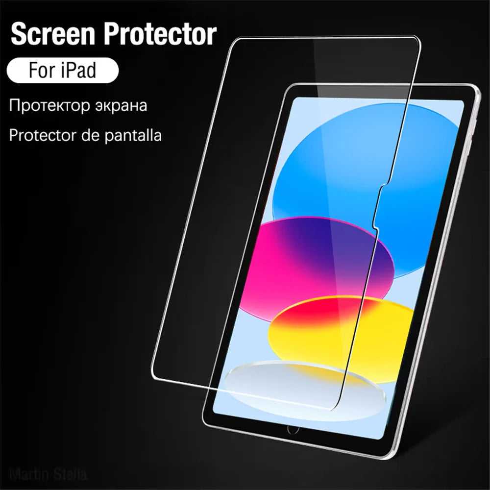 Tempered Glass Screen Protector for iPad 10.9 (10th Gen, 2022) – 9H Film for iPad 10