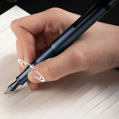 Hongdian M2 Mini Fountain Pen - Black Forest Metaverse Design, EF/F Nib, High-Quality Writing Stationery for School and Office, Premium Gift