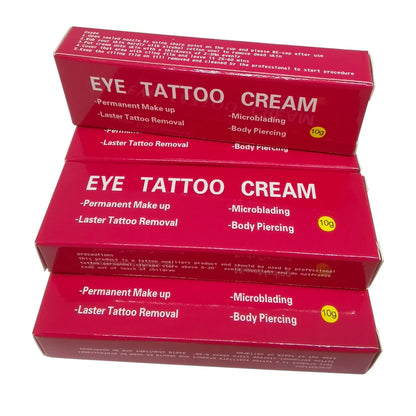 High-Quality EYE Tattoo Cream – 10g Pre-Permanent Makeup & Microblading Eyebrow/Lips Auxiliary Removal Cream