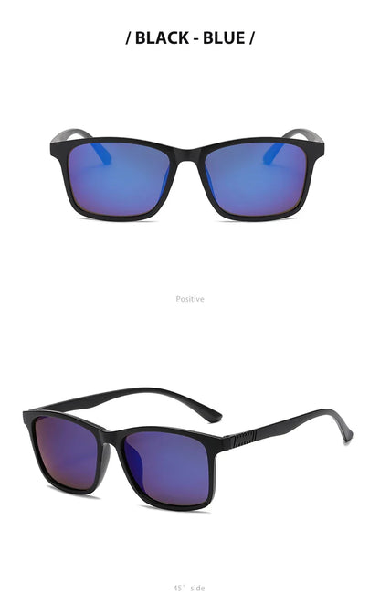 2024 New Men’s Business Polarized Square Frame Sunglasses – Fashion Outdoor Fishing & Driving Eyewear