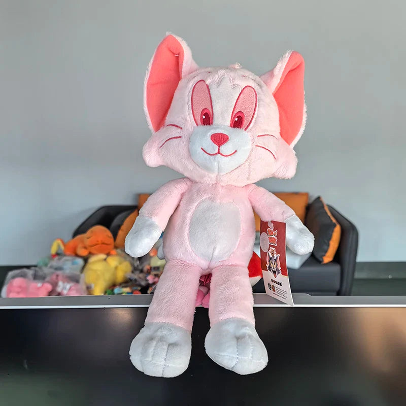 Anime Tom & Jerry Plush Toy — Cute Cat & Mouse Stuffed Animal Doll for Kids Gift, Free Shipping