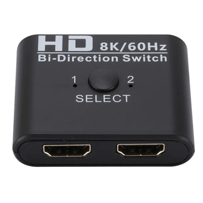 4K HDMI Bi-Directional Switch – 2 Port 8K 60Hz HDMI Splitter for Laptop, PC, Xbox, PS3/4/5, TV Box to Monitor Adapter