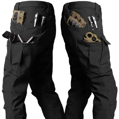 Men’s Winter Thicken Camo Tactical Suit — Waterproof Hooded Jacket & Fleece Pants Outdoor Hunting 2-Piece Set