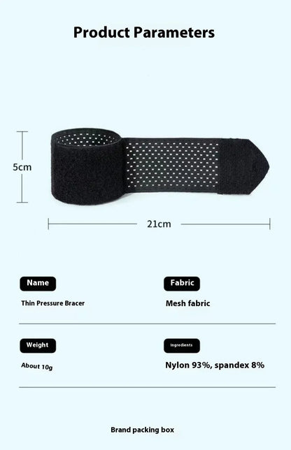 High-Quality Elastic Hand Bandage — Sport Wristband Support Brace Wrap for Gym, Carpal Tunnel, and Injury Prevention