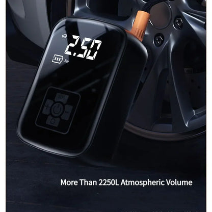 Wired Electric Car Air Compressor – Tire Inflator Pump for Car, Bicycle, Motorcycle, Boat & Balls