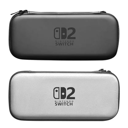 Slim Waterproof EVA Hard Shell Travel Carrying Case for 2025 Switch 2 Accessories – Protective Storage Hand Bag