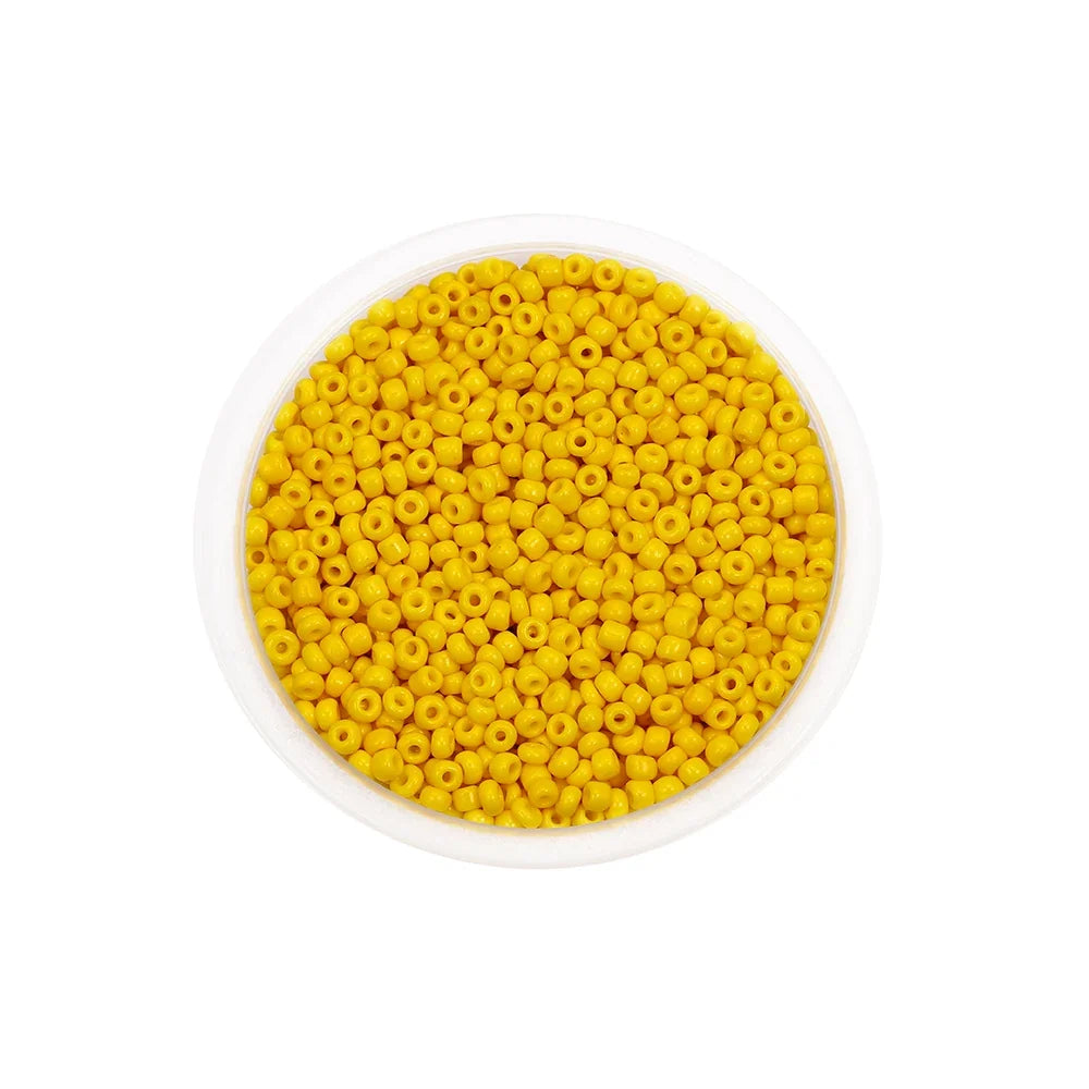 Czech Glass Seed Beads 3/4mm 300/600Pcs - Small Round Loose Charm Beads for DIY Jewelry Making, Earrings, Bracelets & Crafts