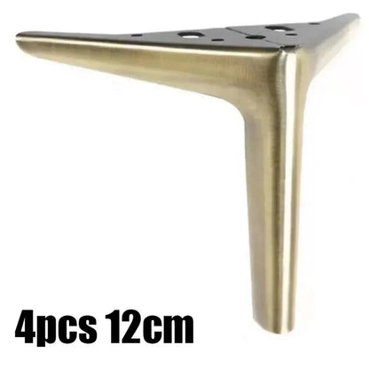 4Pcs Metal Furniture Legs – Heavy-Duty Feet for TV Stand, Sofa, Cabinet & Table, 800KG Load Capacity