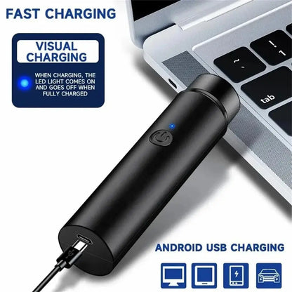 Mini Electric Shaver for Men — Portable USB Rechargeable Razor with Long-Lasting Performance