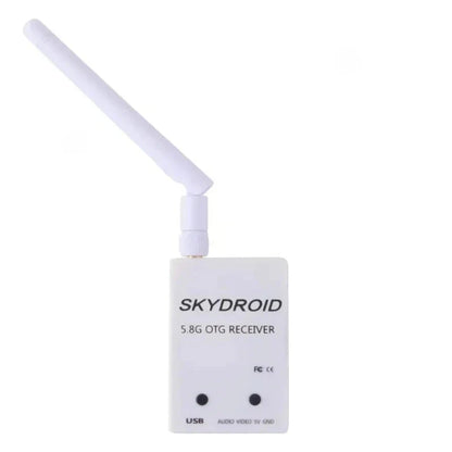 SKYDROID 5.8GHz 150CH FPV Dual/Single Antenna Receiver – UVC OTG RC Drone Part for Android Smartphones