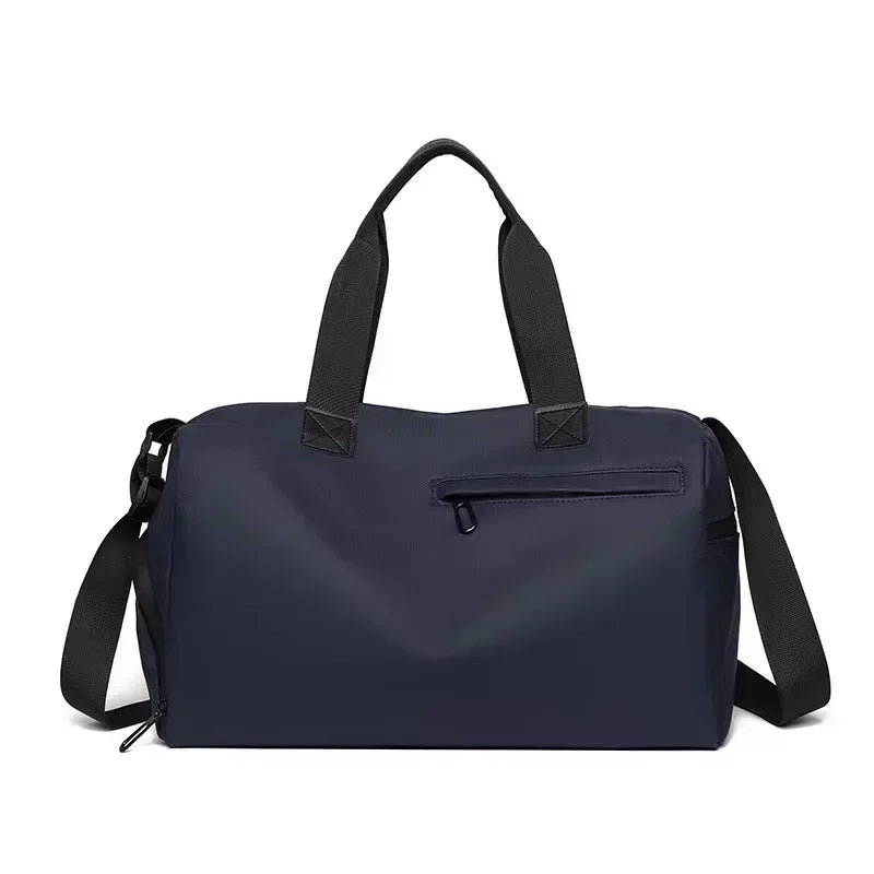 Zipper Large Capacity Oxford Travel Bag – Waterproof Fitness & Sports Luggage with Thickened Fabric