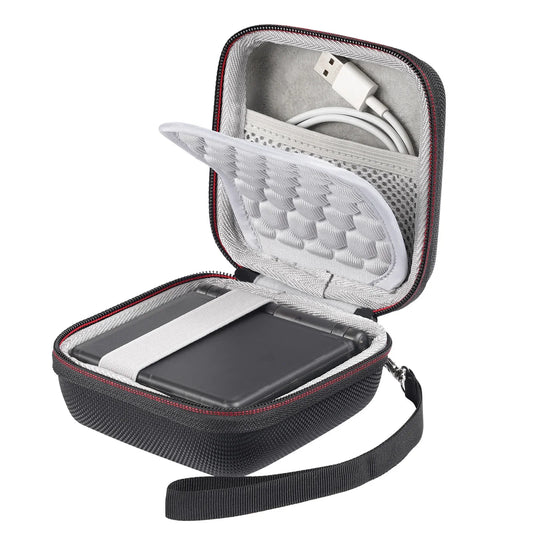 Hard Travel Case for GBA SP | Portable Flip Retro Handheld Game Console Carrying Bag (Case Only)