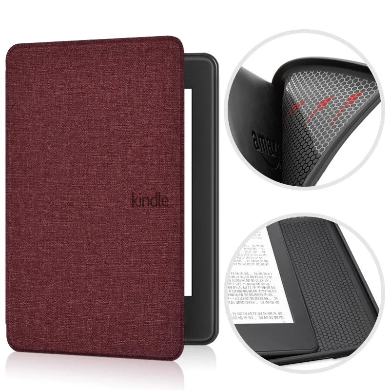 Soft TPU Case for Kindle Paperwhite - Compatible with 2016-2022 Models (1st-11th Gen), 6" & 6.8" - Protective Pouch Cover Funda