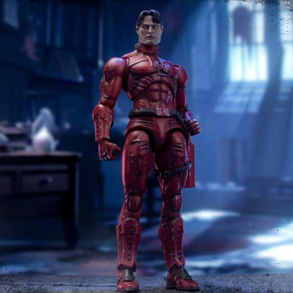 FlefToys Marvel Daredevil Action Figure — 8" Classic Red Shadowland Reborn Black, Devil Defenders Matt Murdock Legends In Stock