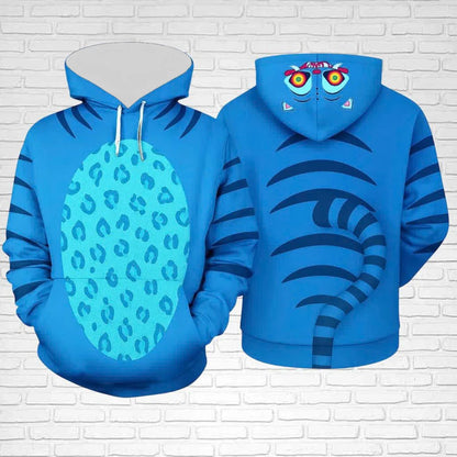 Women's Derpy Printed Hoodie – Autumn Winter KPop Demon Hunters Cozy Pullover for Daily Wear & Street Style