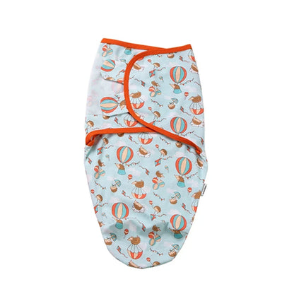 100% Cotton Newborn Swaddle Sleep Sack – Thick Infant Baby Wrap Cocoon Diaper Bag (INSULAR Summer)