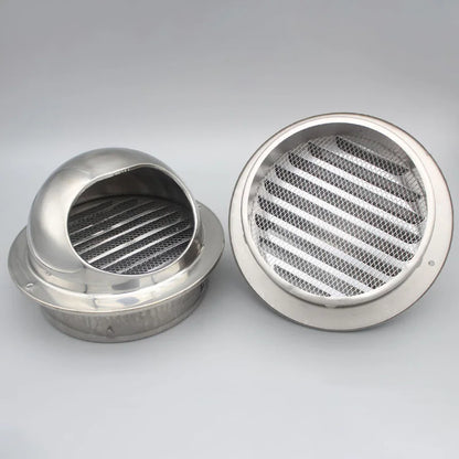 Stainless Steel Wall & Ceiling Air Vent Cover – Waterproof Exhaust Grille for Heating & Cooling
