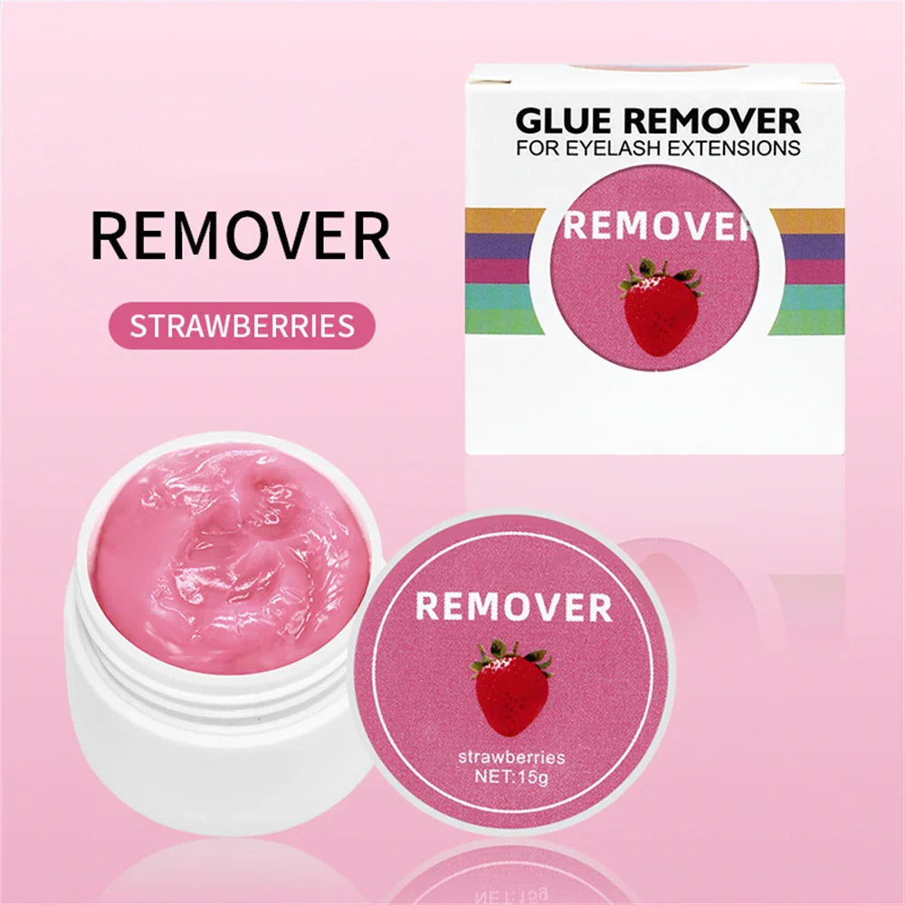 15g Eyelash Glue Remover Cream — Professional Korean Makeup Tool for Lash Extension Removal