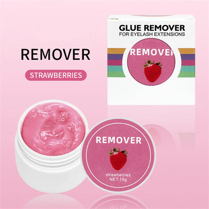 15g Eyelash Glue Remover Cream — Professional Korean Makeup Tool for Lash Extension Removal