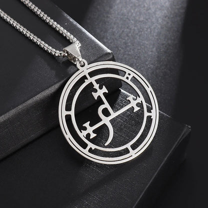 Caribbean Pirates Aztec Gold Coin Necklace – Retro Skull Pendant, Punk Hip Hop Movie Accessory