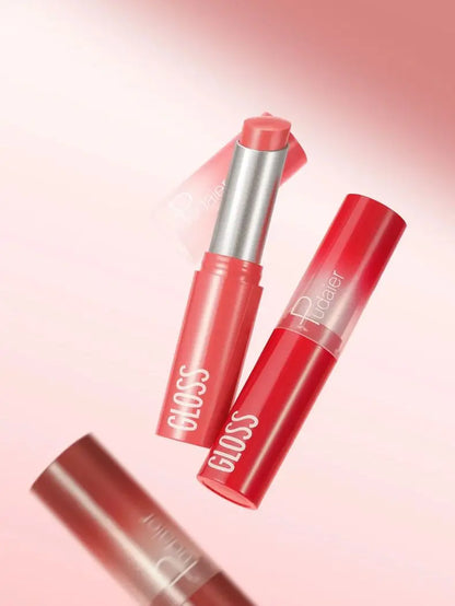 Watery Mirror Lipstick – White, Moisturizing Lip Gloss with Water-Light Shine, Non-Sticky Formula