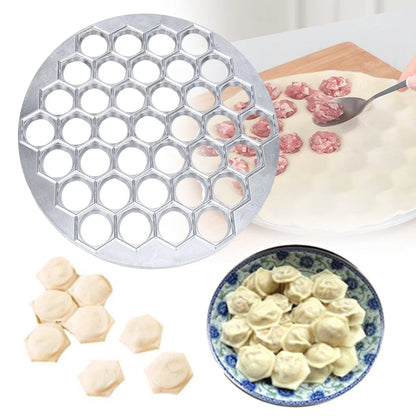 37-Hole Dumpling Maker Mold - Pelmeni & Ravioli Press Machine for Easy Homemade Dumplings Kitchen Tool