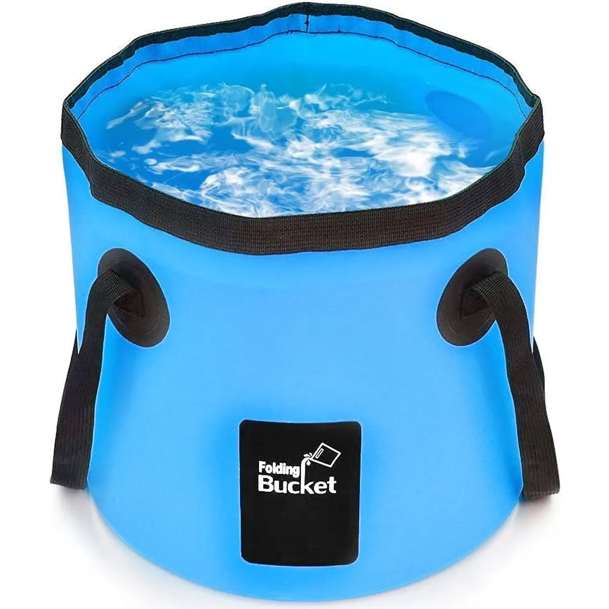 20L Portable Foldable Outdoor Camping Water Storage Bag - Waterproof Travel Bucket for Fishing and More