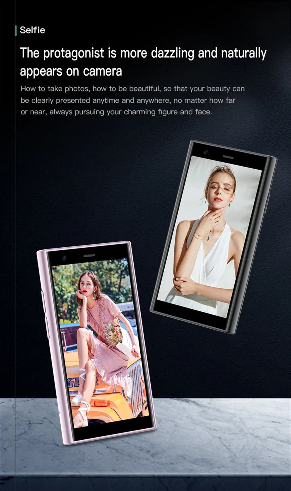 SOYES S23 Pro Mini Android Phone — 3.0" Display, 2GB RAM, 16GB ROM, Dual SIM, 1000mAh, 3G Compact Smartphone