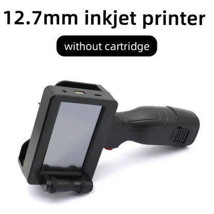 12.7mm Handheld Inkjet Printer 2588+ – QR Code, Barcode, Date & Logo Coding Machine with 25 Languages Support