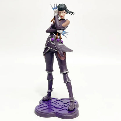 22cm K-Pop Demon Hunters Anime Figures – Rumi, Zoey, Mira, Saja Vinyl Action Toy Collectibles for Fans & Cosplay Gifts