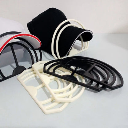 Hat Brim Curving Tool - No Steaming Hat Shaper for Baseball Caps with Band Clamp - Curves Cap Brim Edges Accessories