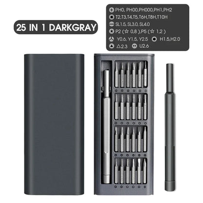 50-in-1 Precision Screwdriver Set – Magnetic Repair Tools for iPhone, Glasses, Watches, Game Consoles & Cameras