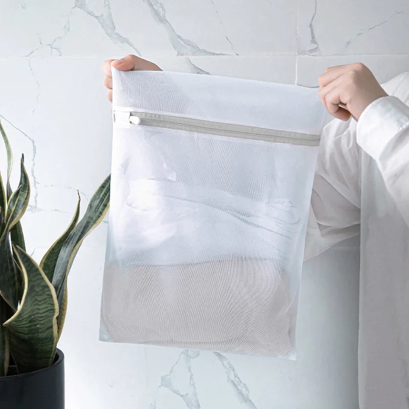 Mesh Laundry Bags Set – 4PCS/1PC Coarse Net Wash Bags for Washing Machines, Bra & Clothing Protector