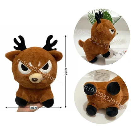 2026 New 99 Nights in the Forest Plush – Brown Elk, White Owl Stuffed Dolls & Pillows for Kids’ Gifts