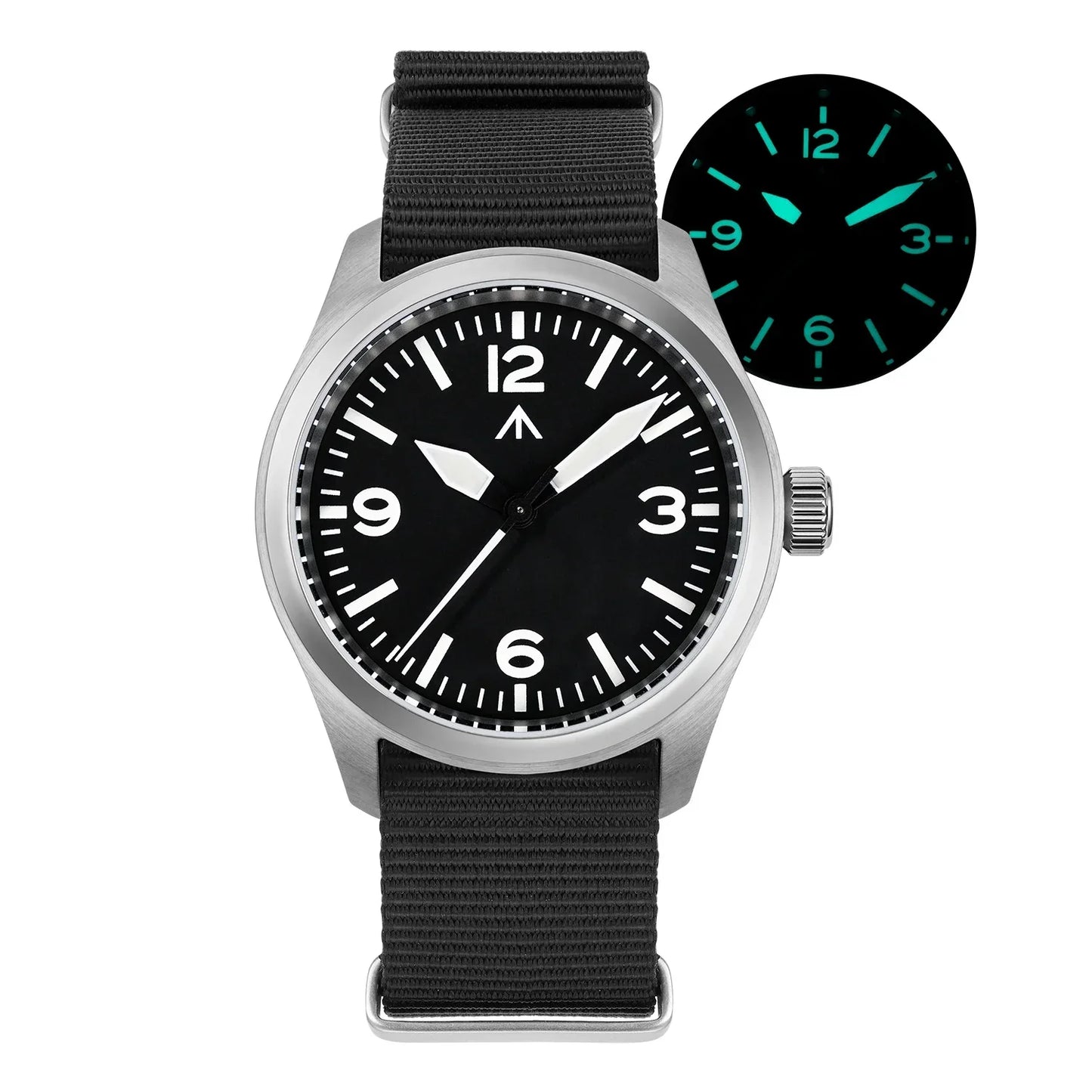 Militado ML08 Vintage Quartz Watch – VH31 Movement, Sapphire Crystal, 10Bar Waterproof, BGW9 Luminous Stainless Steel Men’s Watch