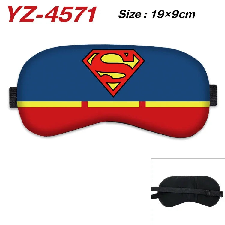 Superman & Batman Sleeping Mask – Soft Men’s Eye Cover Blindfold for Nap and Eye Care
