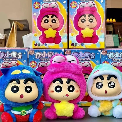 Crayon Shin-Chan Blind Box Plush Toy — Fantasy Series Action Figure for Kids