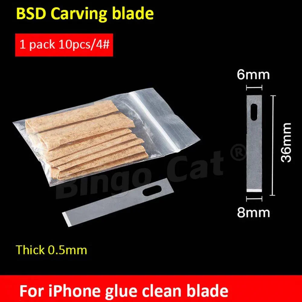 Back Cover Glass Remover Tool Kit for iPhone 15, 14, 13, 12, 11 Pro Max – Phone Repair Rear Housing Glass & Glue Removal