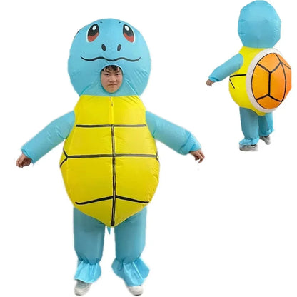 Inflatable Turtle Cosplay Costume – Halloween & Festival Party Inflatable Disfraz Suit Set