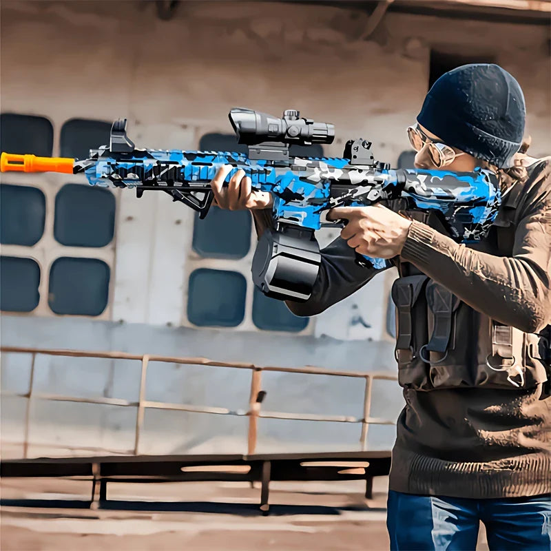 M416 Electric Blaster Toy Gun – Outdoor Gel Bullet Shooting Sport for Parent-Child Interactive Games