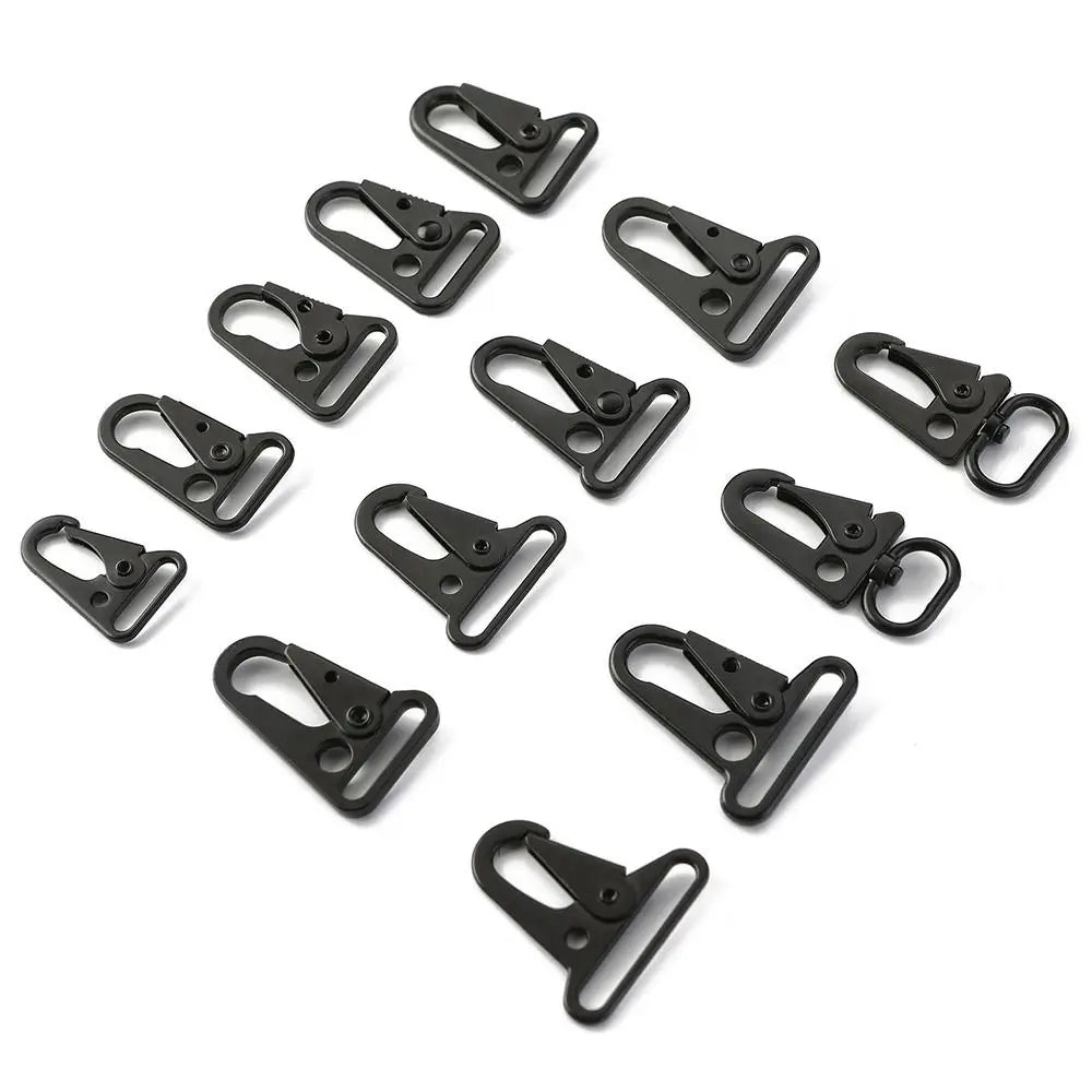 Aluminum Eagle Hook Carabiner Buckle – 10 Sizes Outdoor Climbing Strap Clip Tool