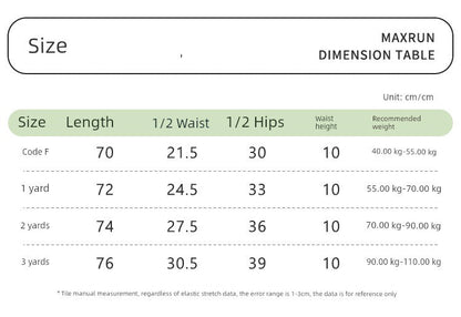 Maxrun Plus Size High Waist Workout Pants – Hip Lifting and Belly Control Fitness Leggings