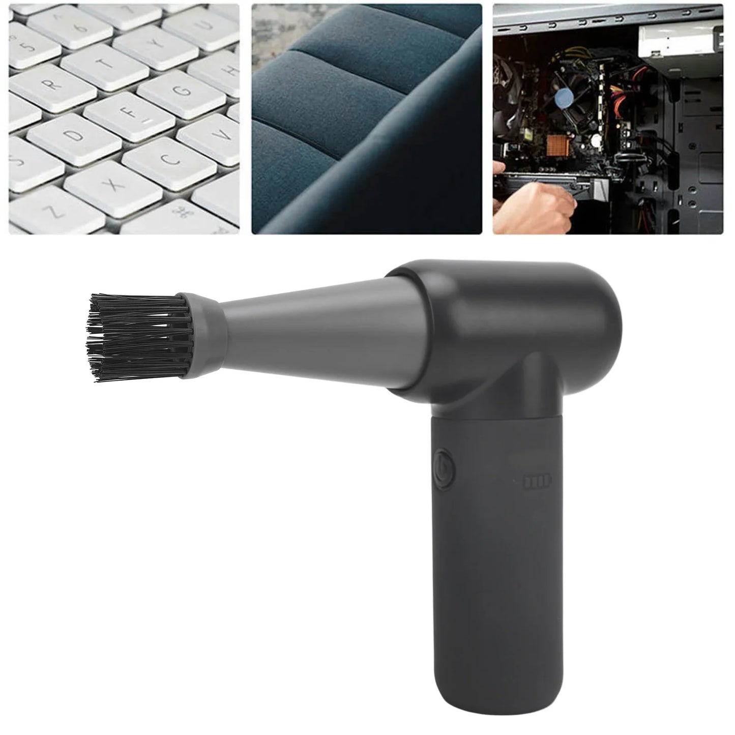 180,000RPM Jet Dryer Blower – Portable Electric Air Duster with 3 Wind Speeds for Car, Keyboard, Computer, and Camping Cleaning
