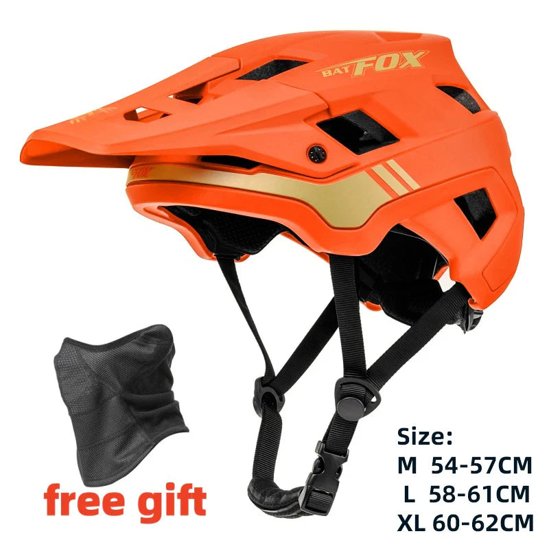 BATFOX Men's Cycling Helmet – MTB Mountain Bike Racing Helmet, Speedframe Casco para Bicycle