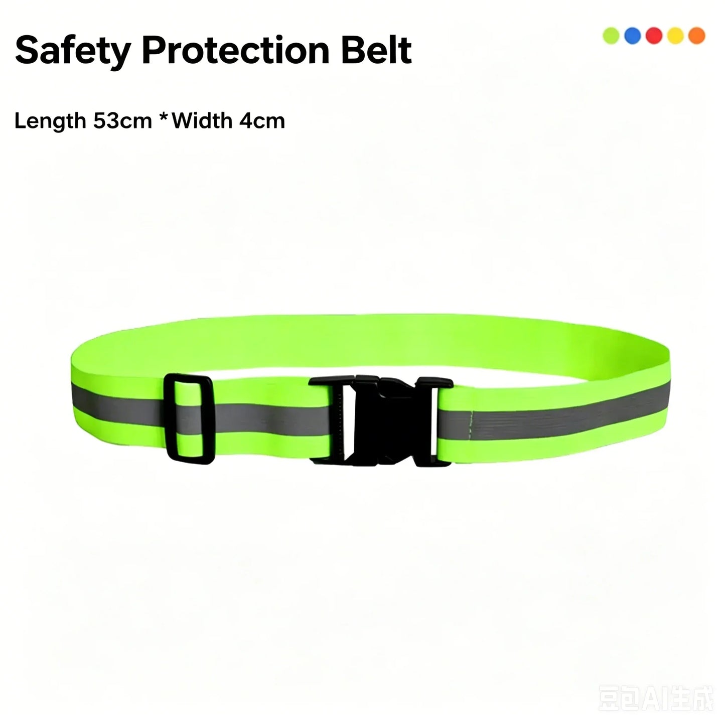 High Visibility Reflective Safety Vest - Night Running, Cycling & Motorcycle Traffic Gear for Outdoor Work