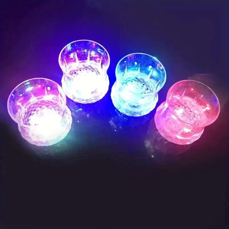 Colorful Glowing Inductive Pineapple Cup - Pour Water and It Lights Up, KTV Bar Color Changing Beer Cup (1pc)
